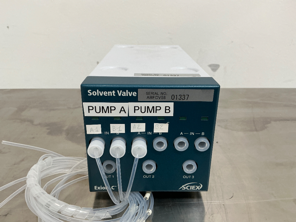 Image of Sciex Exion solvent valve HPLC